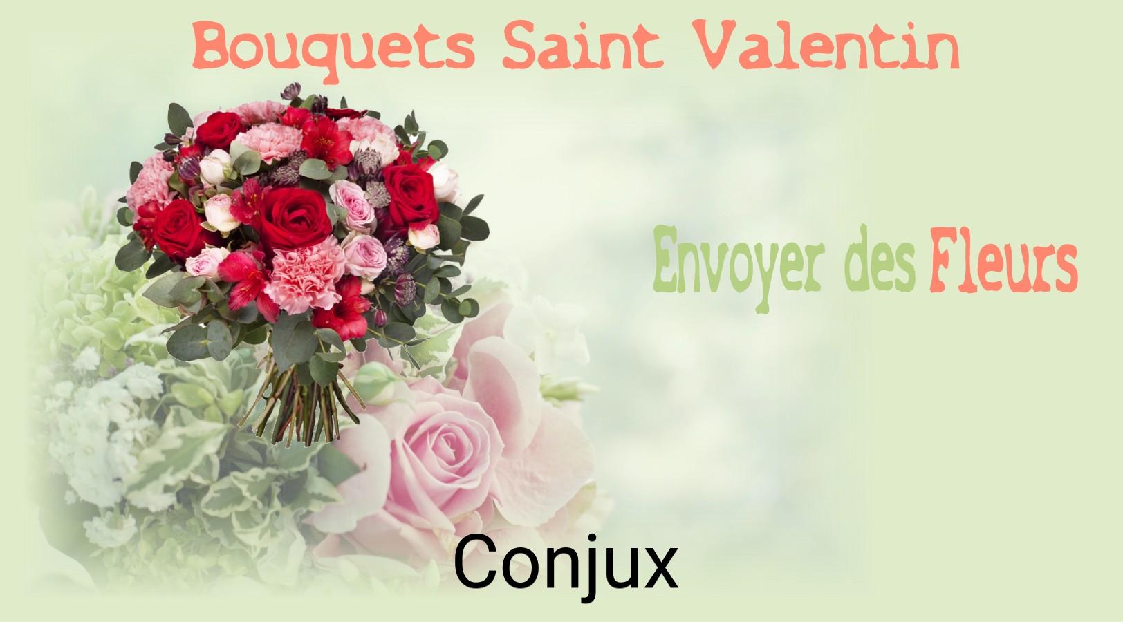 Roses de Saint-Valentin livrées à Conjux